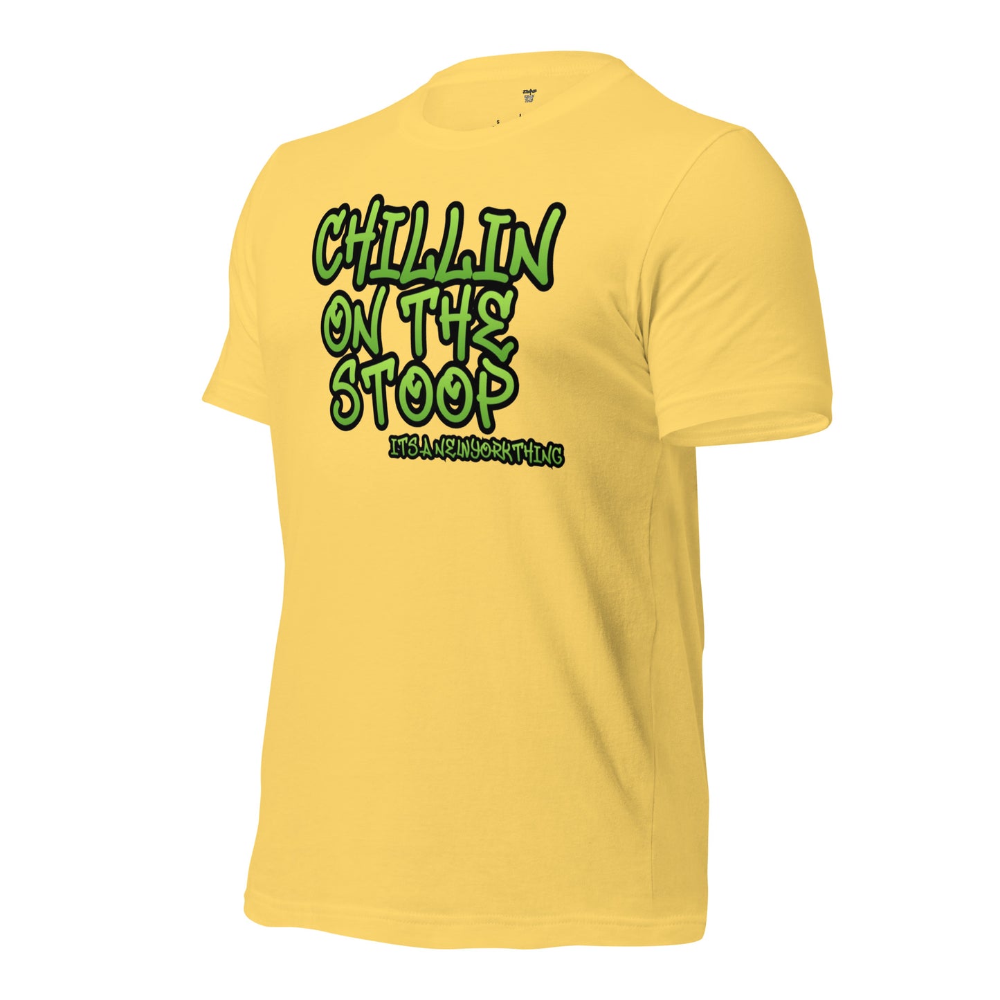 CHILLON ON THE STOOP Unisex t-shirt
