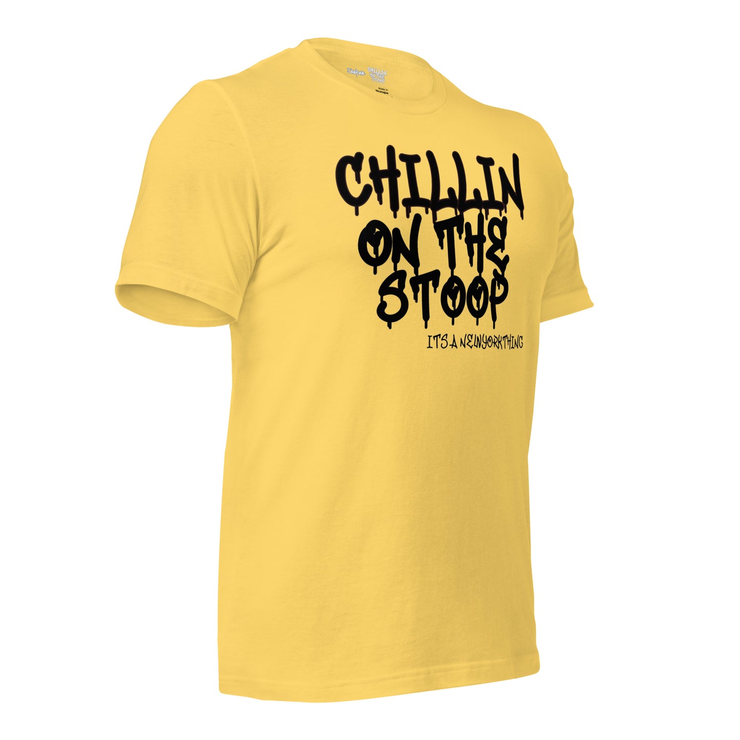 CHILLIN ON THE STOOP Unisex t-shirt