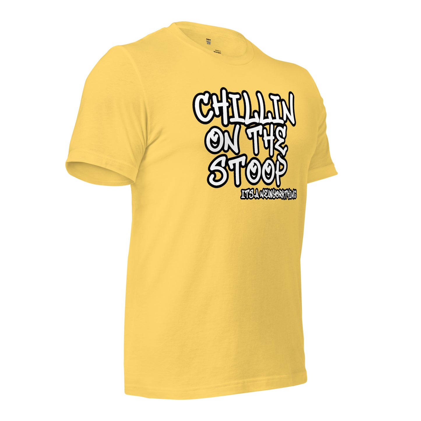 CHILLIN ON THE STOOP Unisex t-shirt different color tees