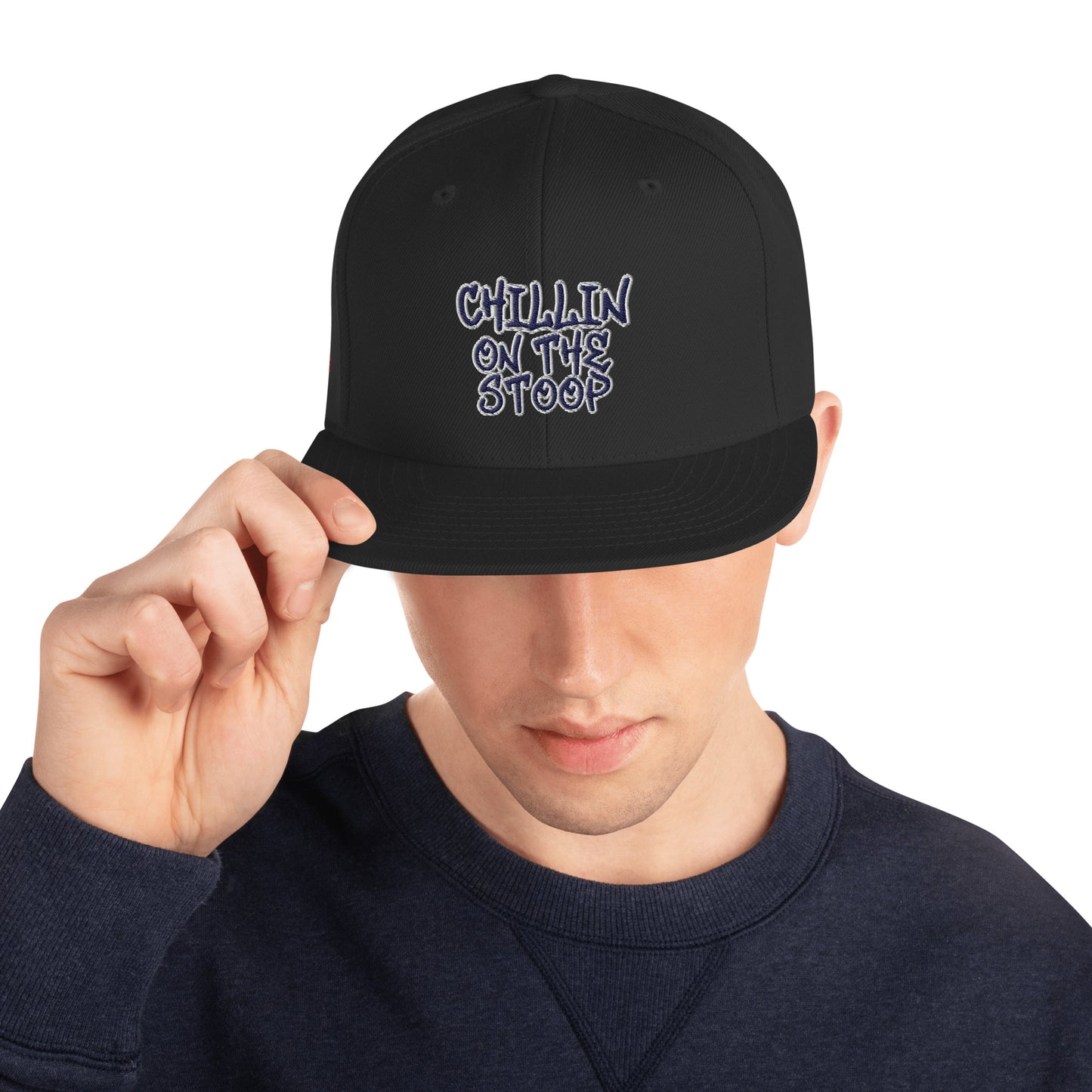 CHILLIN ON THE STOOP Snapback Hat