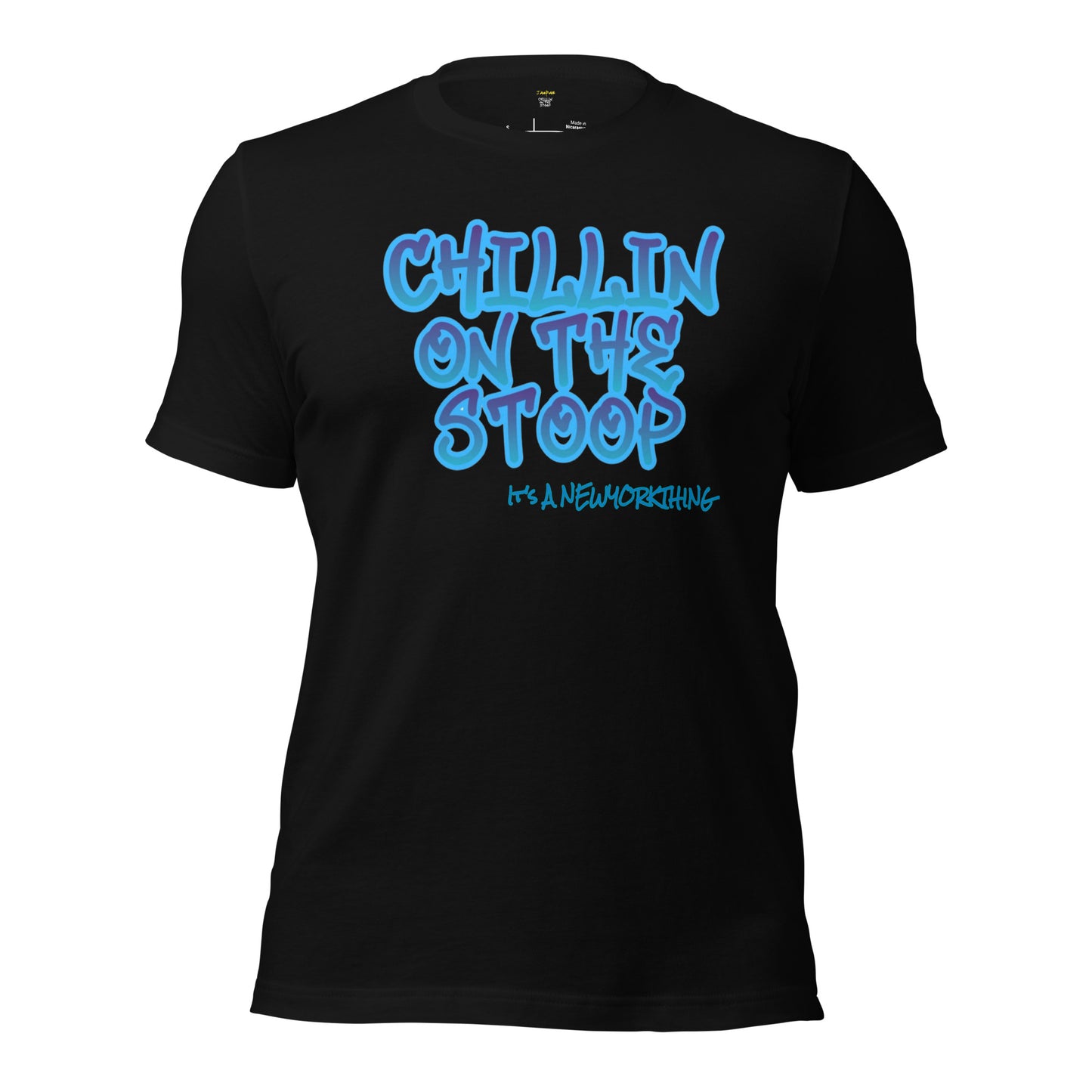 CHILLIN ON THE STOOP Unisex t-shirt