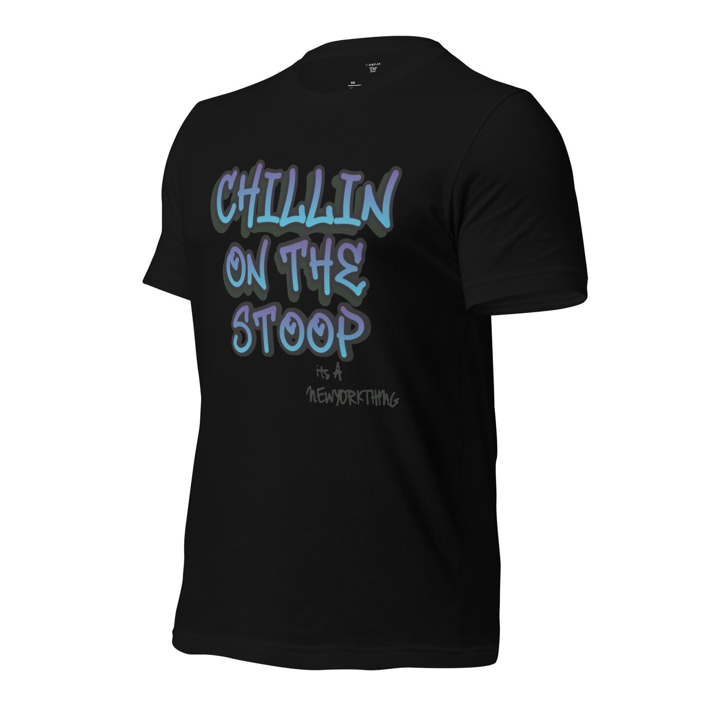 CHILLIN ON THE STOOP Unisex t-shirt