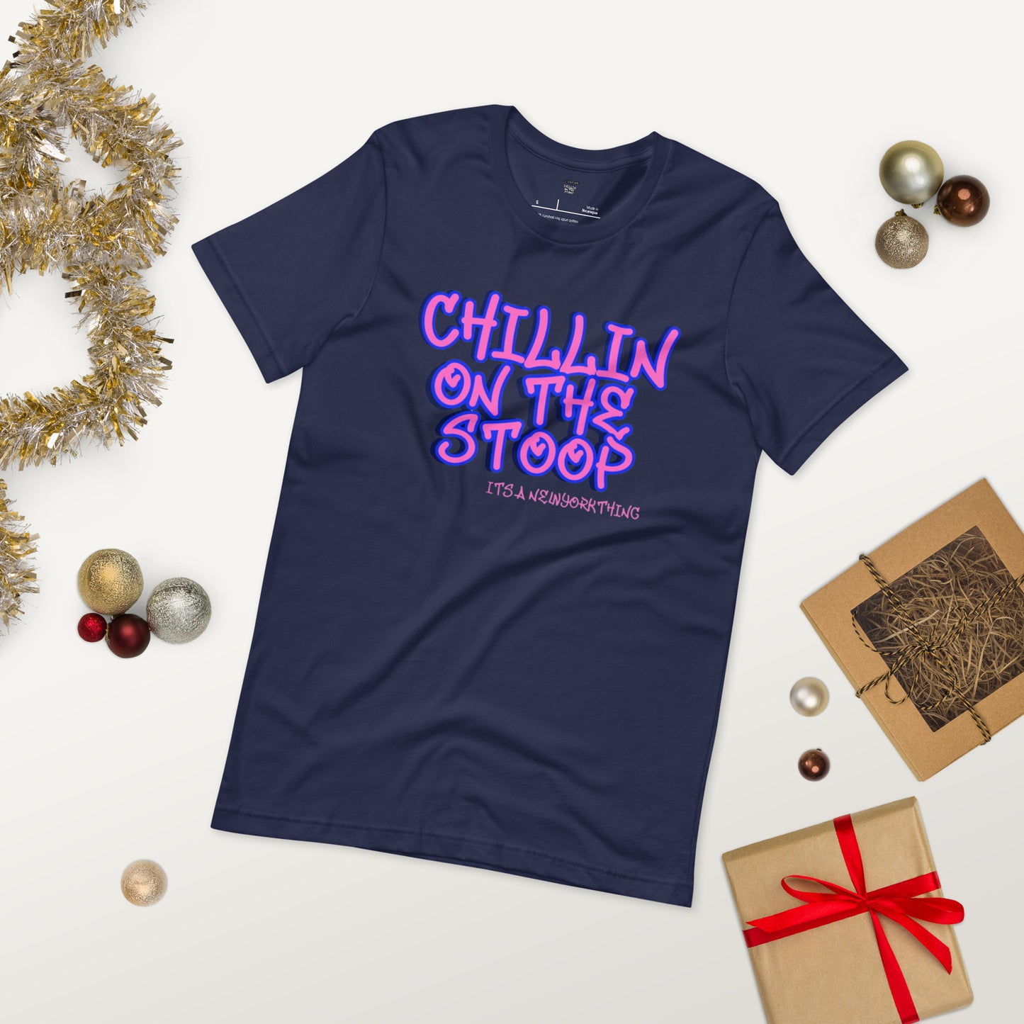 CHILLIN ON THE STOOP Unisex t-shirt