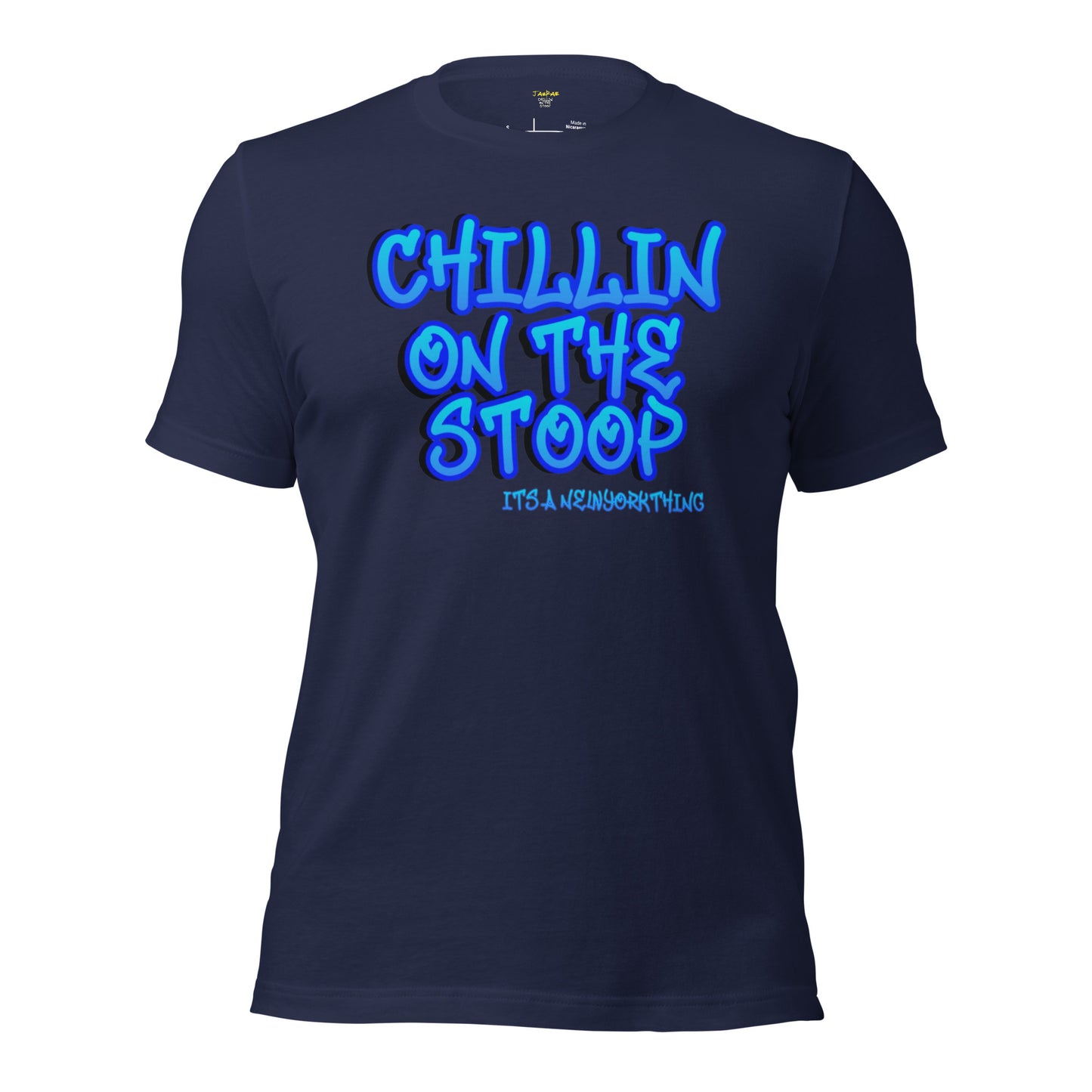 CHILLIN ON THE STOOP Unisex t-shirt