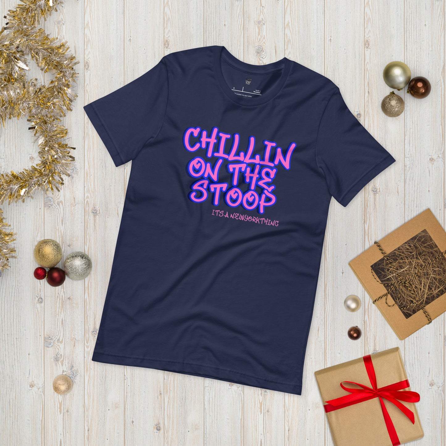 CHILLIN ON THE STOOP Unisex t-shirt