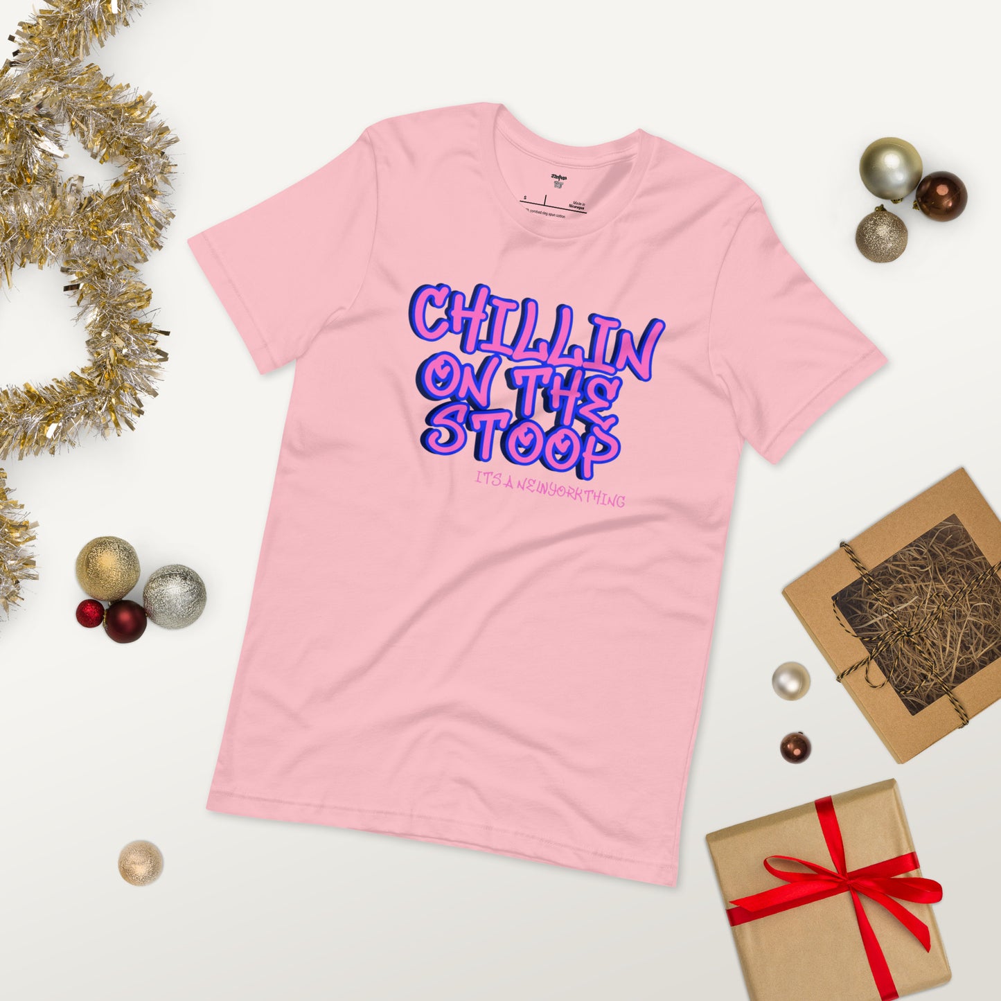 CHILLIN ON THE STOOP Unisex t-shirt