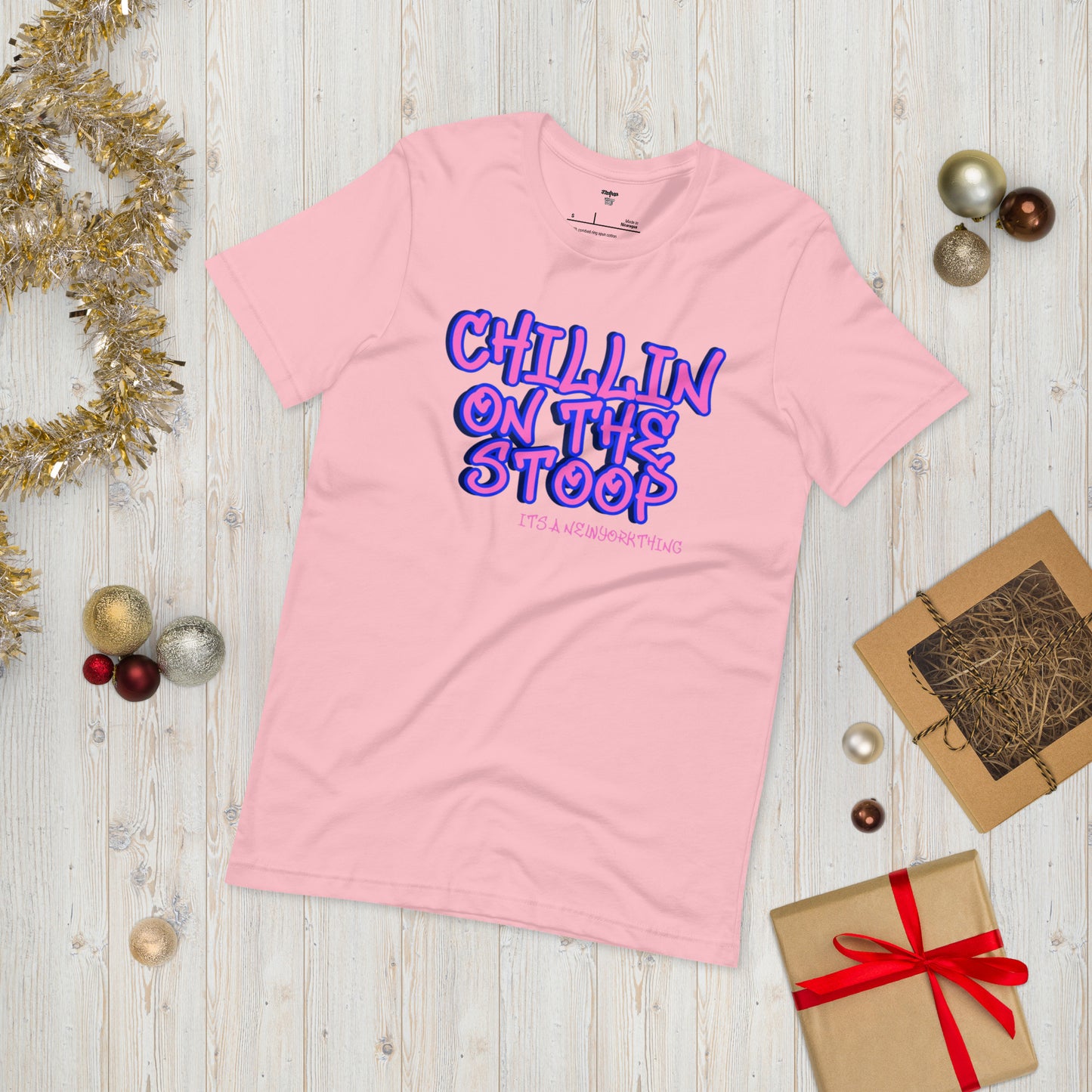 CHILLIN ON THE STOOP Unisex t-shirt