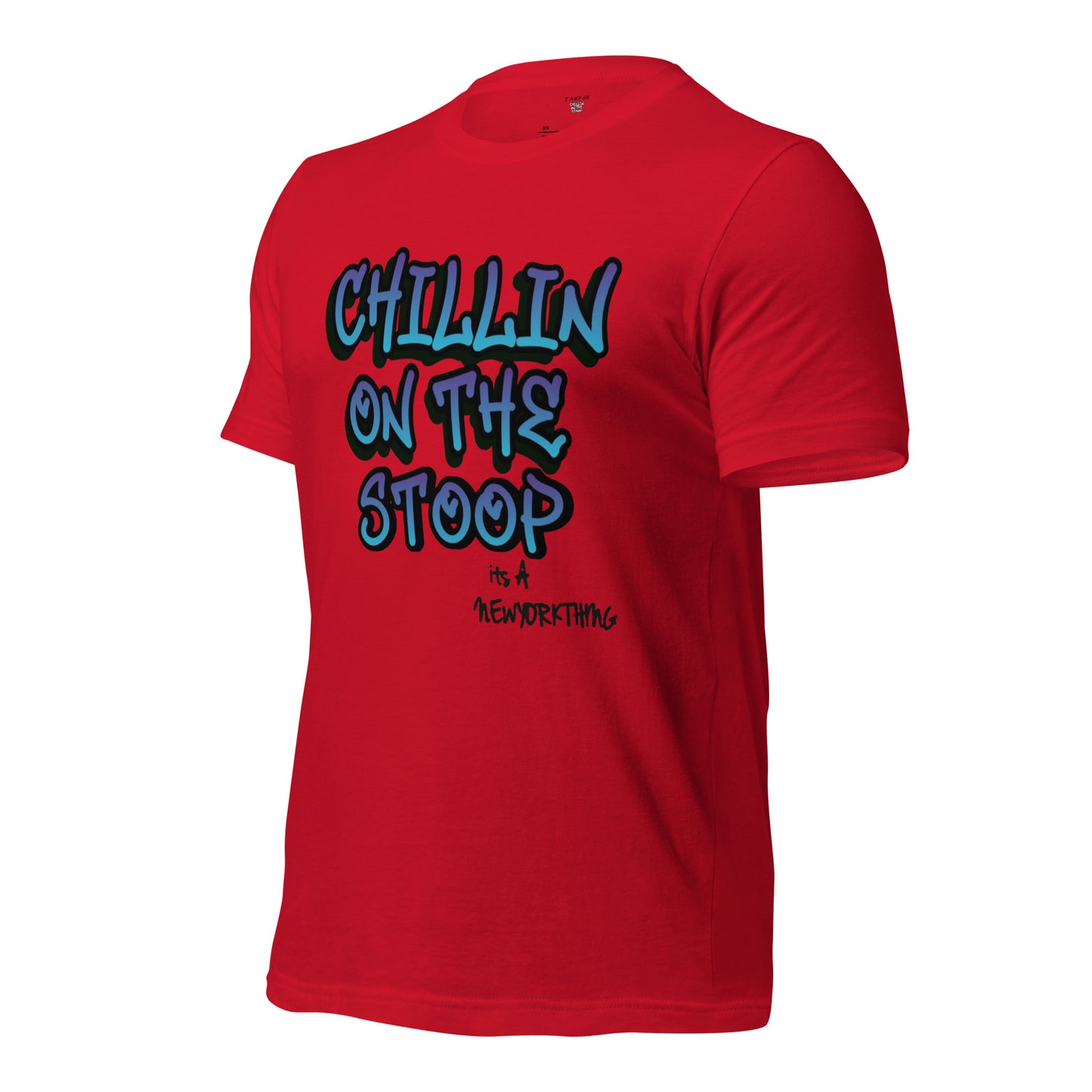 CHILLIN ON THE STOOP Unisex t-shirt