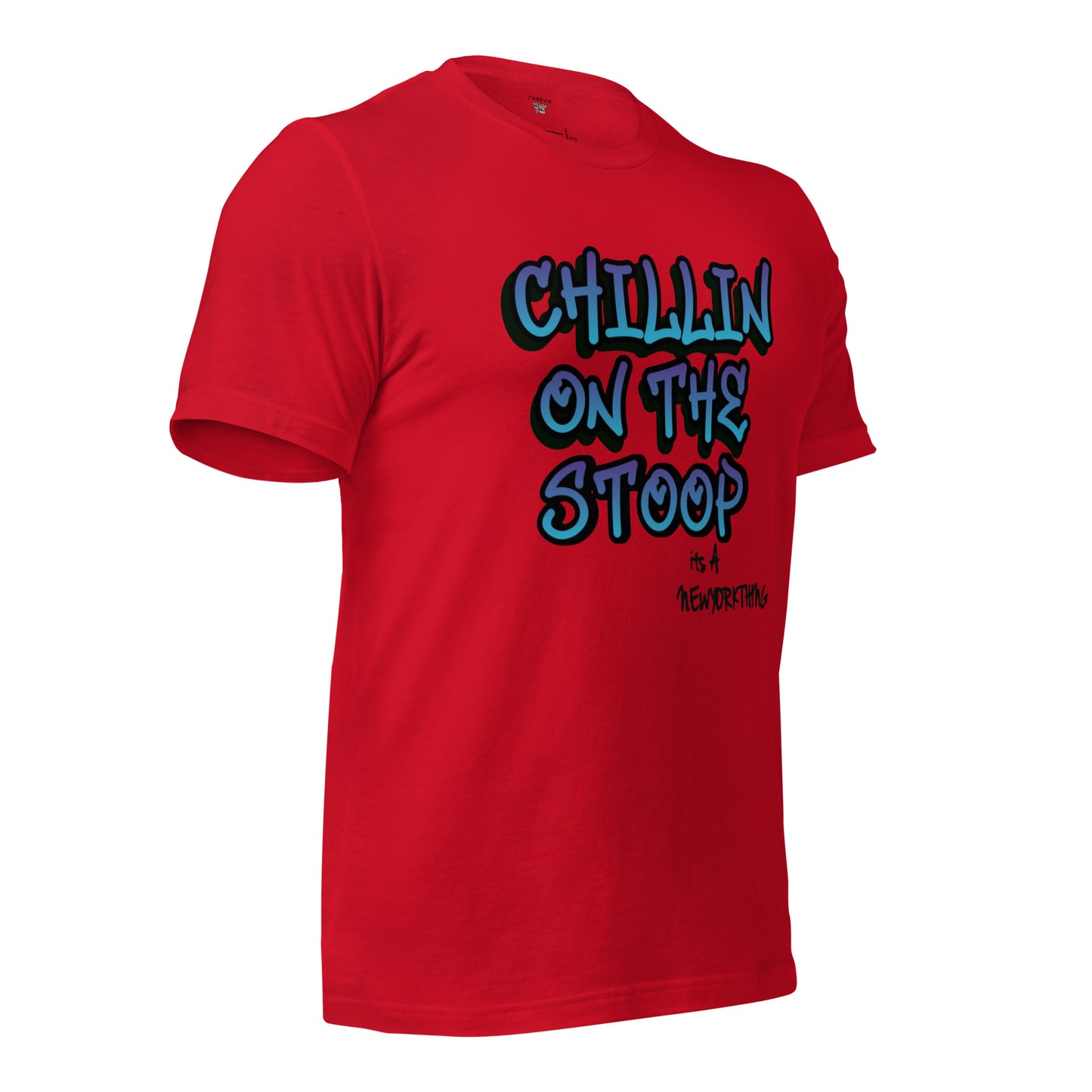 CHILLIN ON THE STOOP Unisex t-shirt