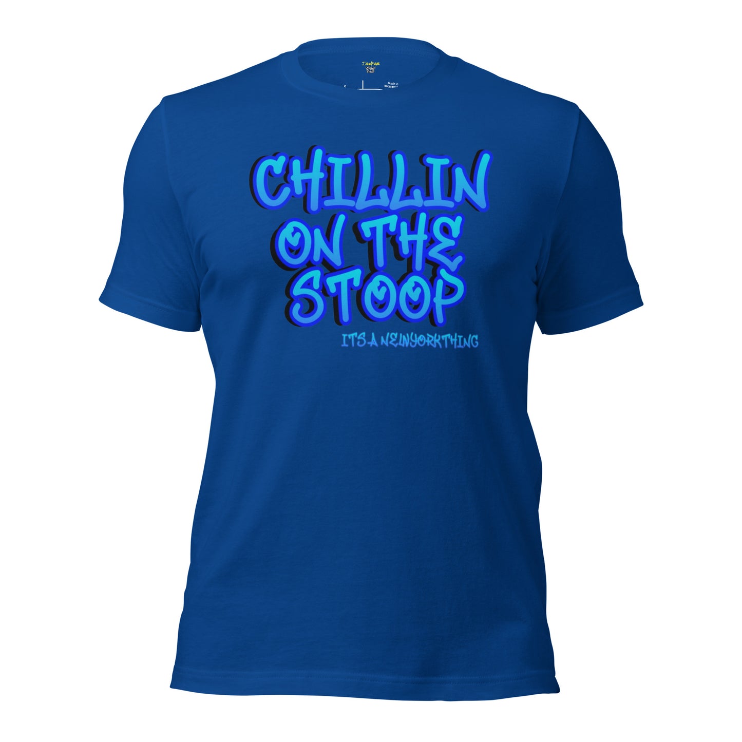 CHILLIN ON THE STOOP Unisex t-shirt