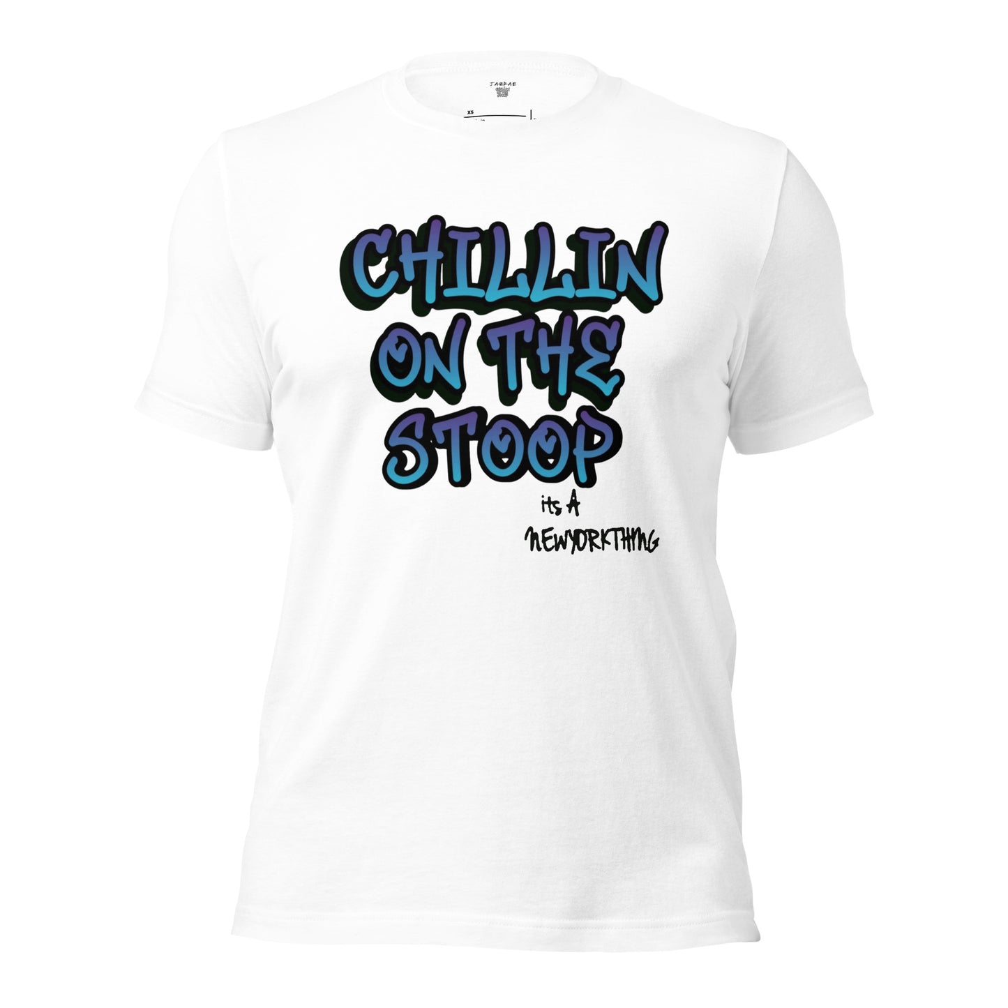 CHILLIN ON THE STOOP Unisex t-shirt