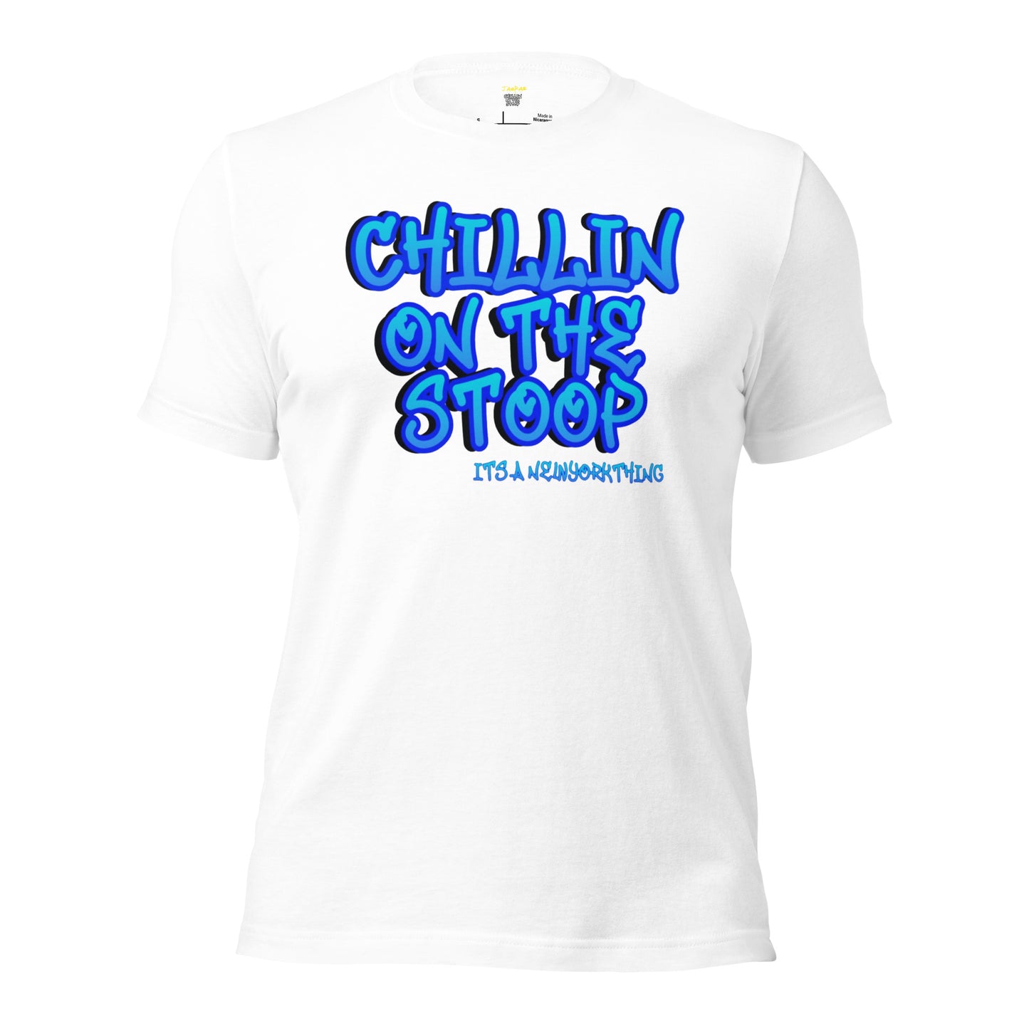 CHILLIN ON THE STOOP Unisex t-shirt