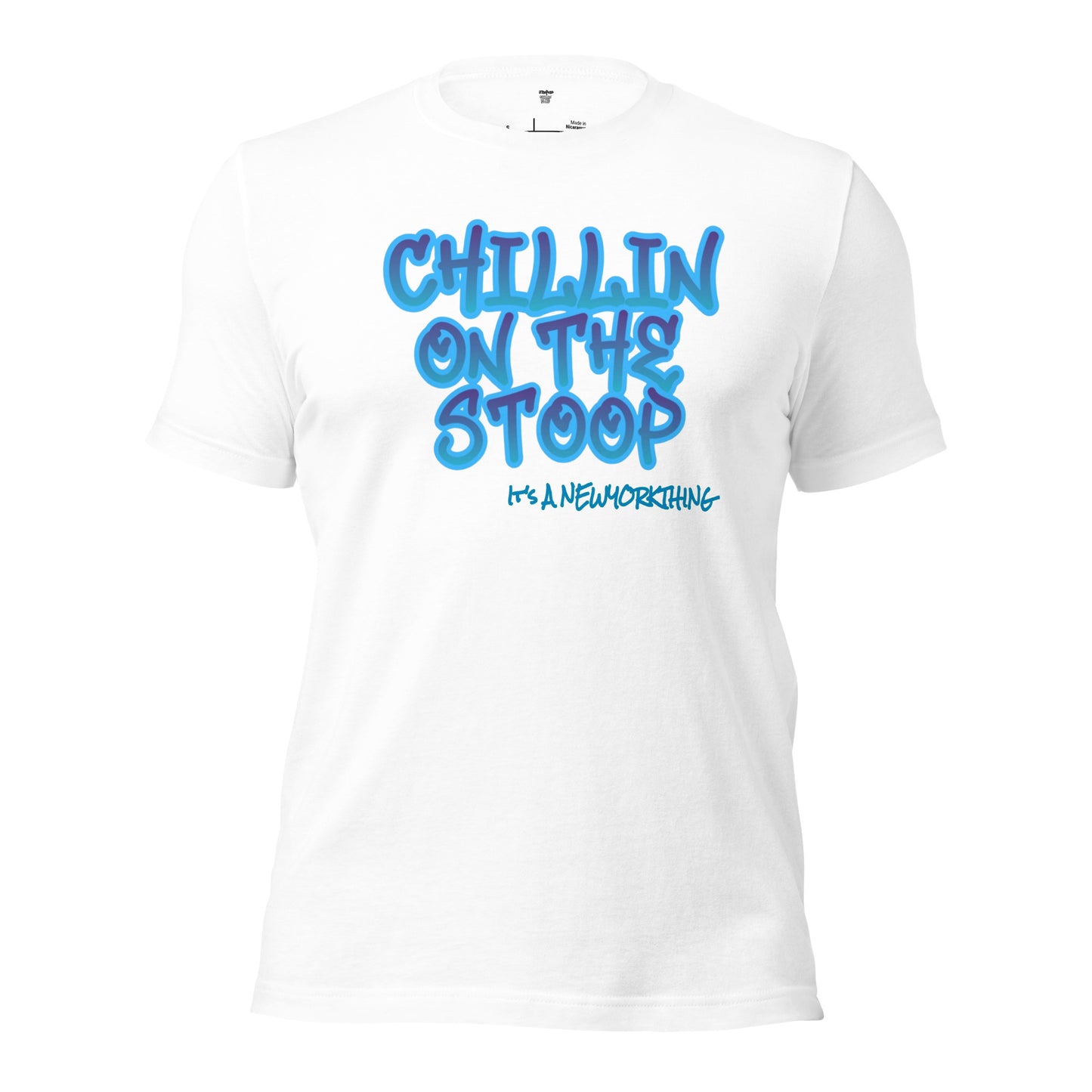 CHILLIN ON THE STOOP Unisex t-shirt