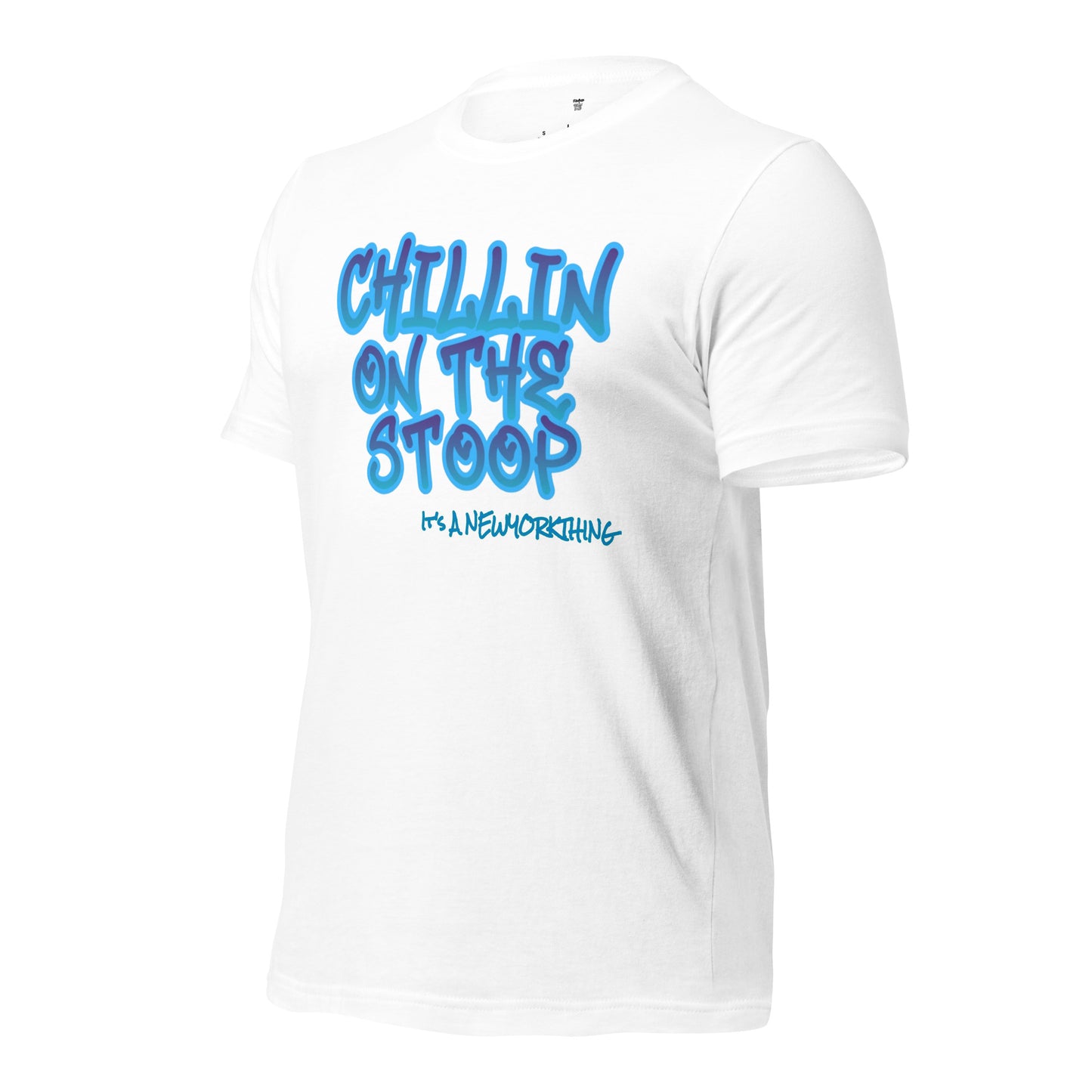 CHILLIN ON THE STOOP Unisex t-shirt
