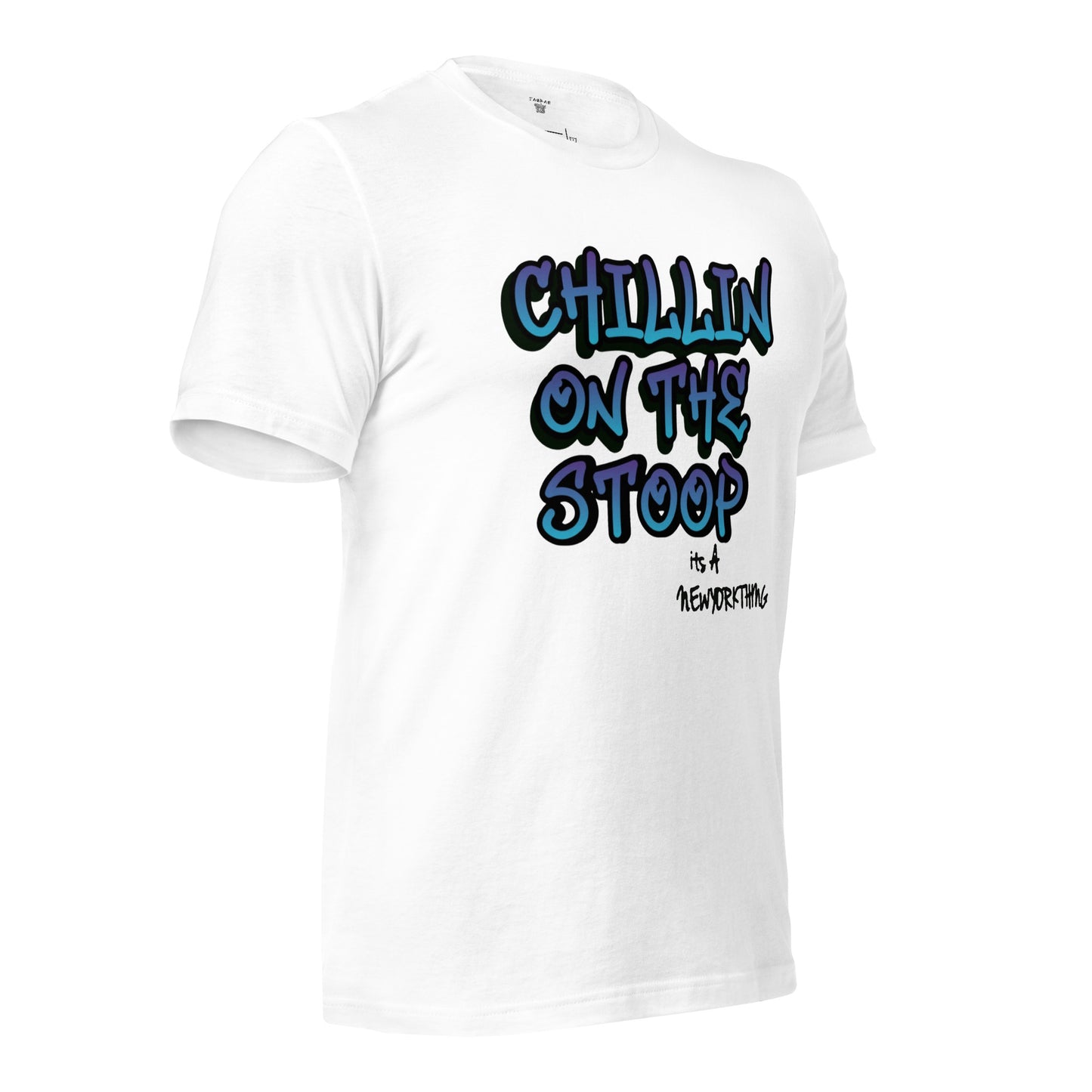 CHILLIN ON THE STOOP Unisex t-shirt