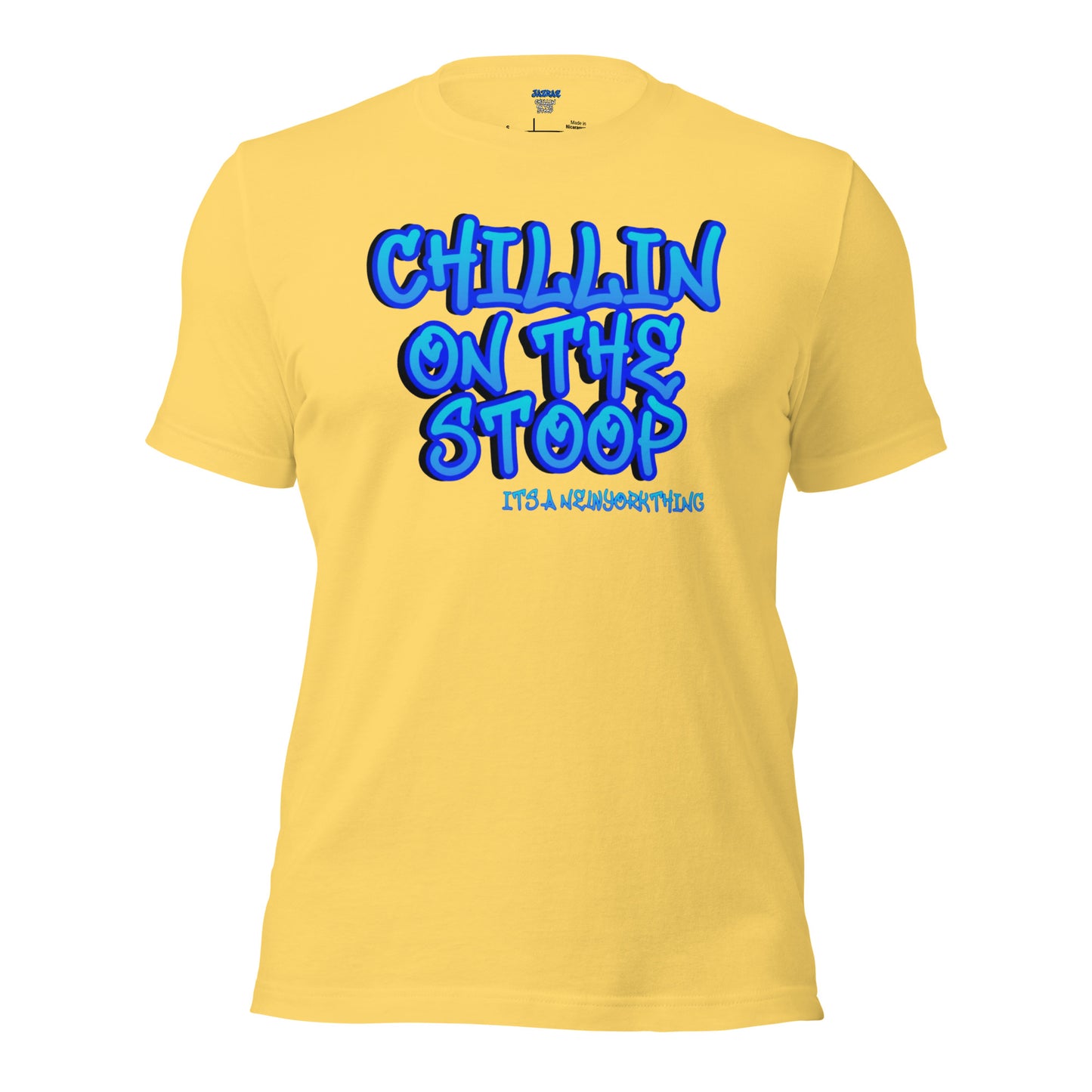 CHILLIN ON THE STOOP Unisex t-shirt