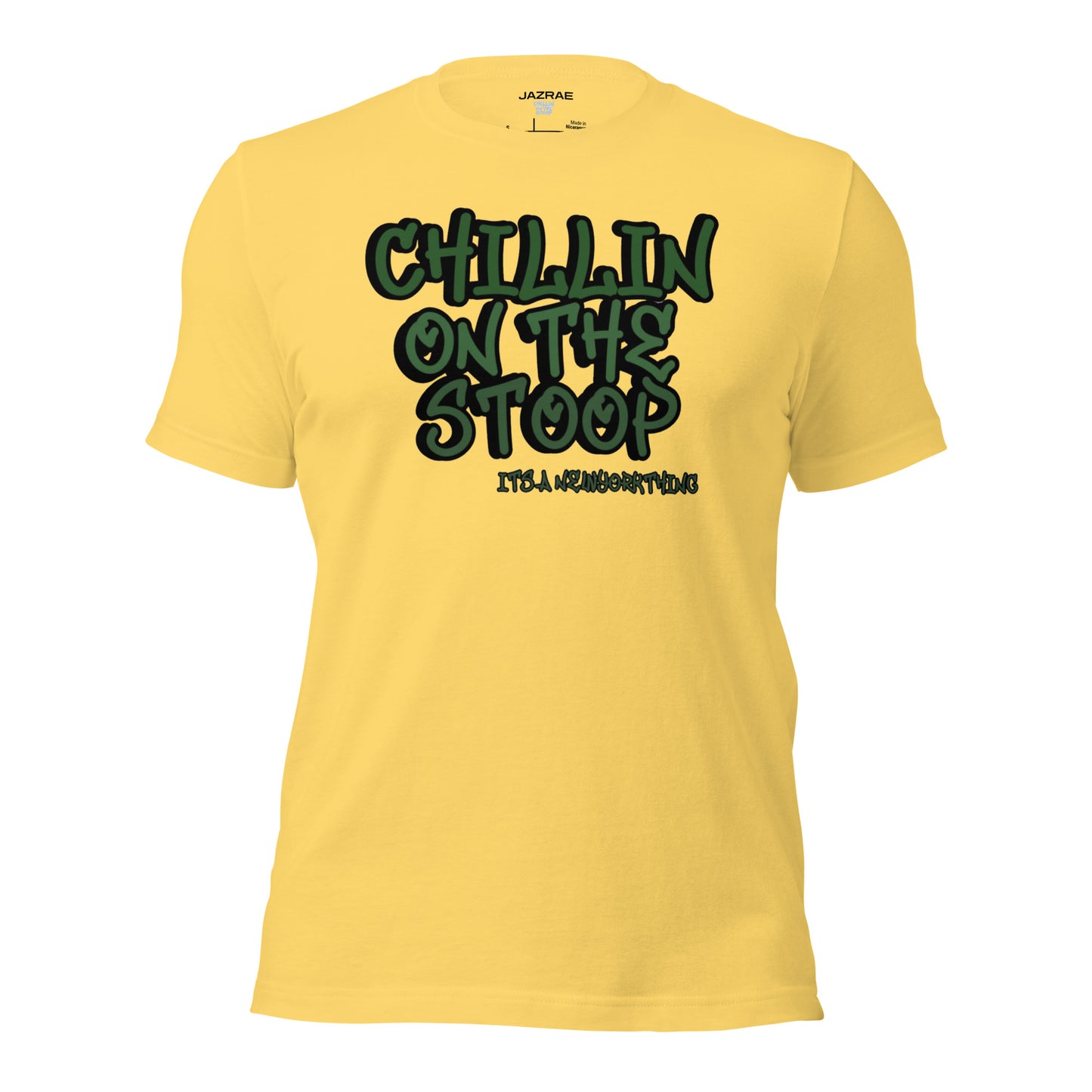 CHILLIN ON THE STOOP Unisex t-shirt