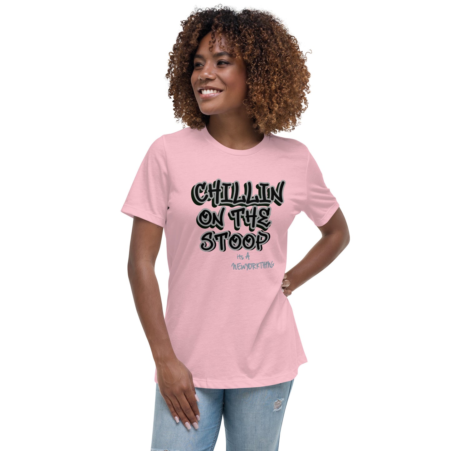 CHILLIN ON THE STOOP Relaxed T-Shirt
