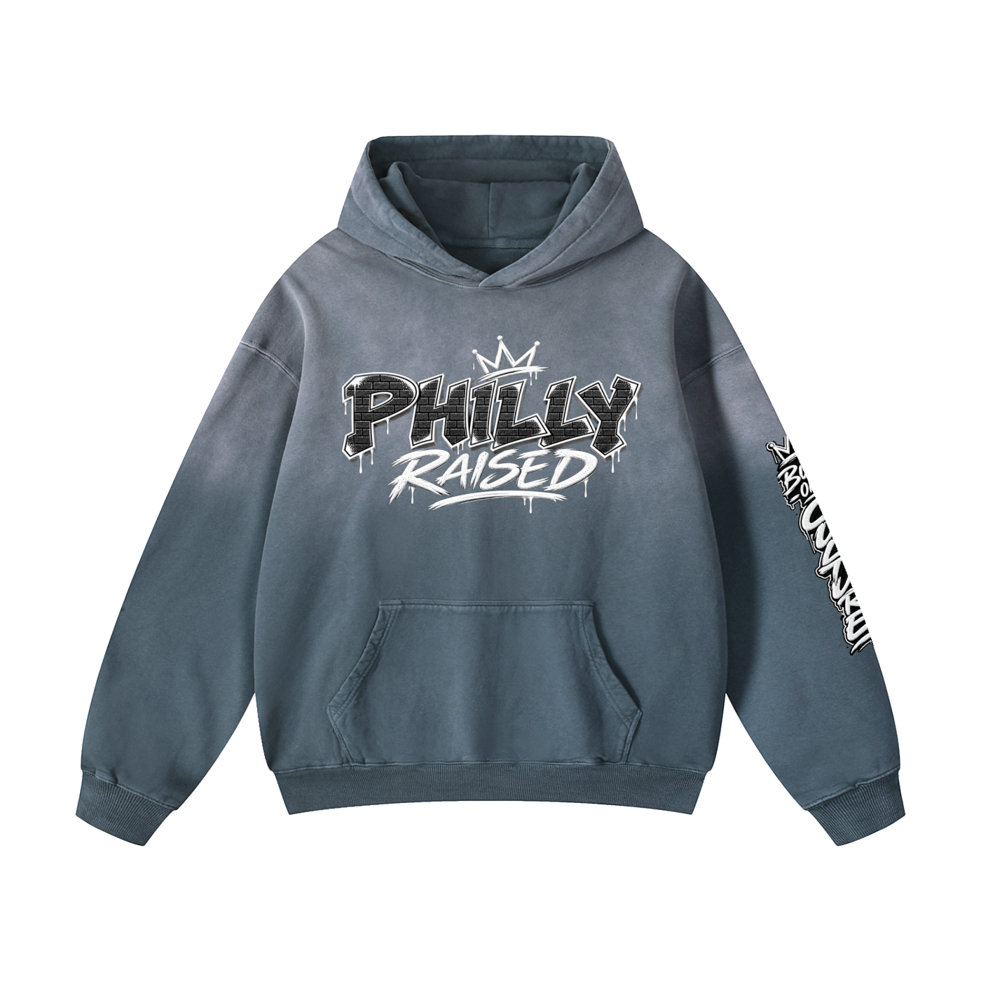Philly Raised Heavyweight Sunfade Oversized Hoodie