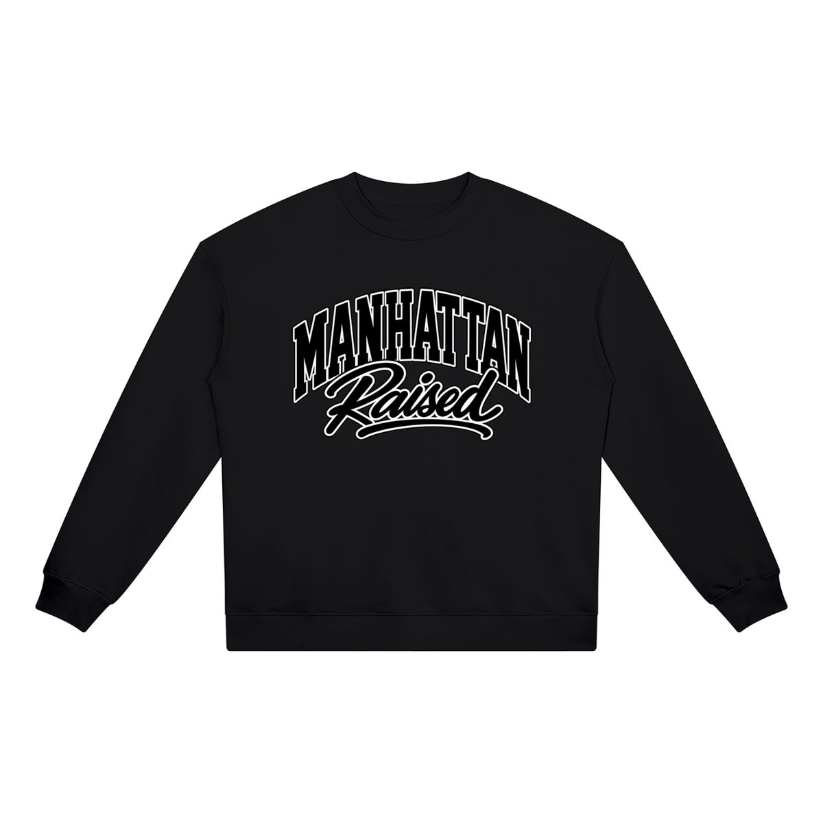 Manhattan Raised Heavyweight Crewneck Sweatshirt