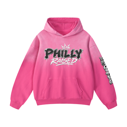 Philly Raised Heavyweight Sunfade Oversized Hoodie