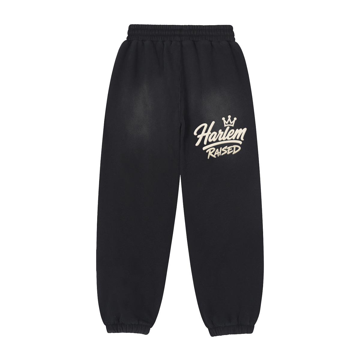 Harlem Raised Vintage Washed Fleece Jogger Sweatpants