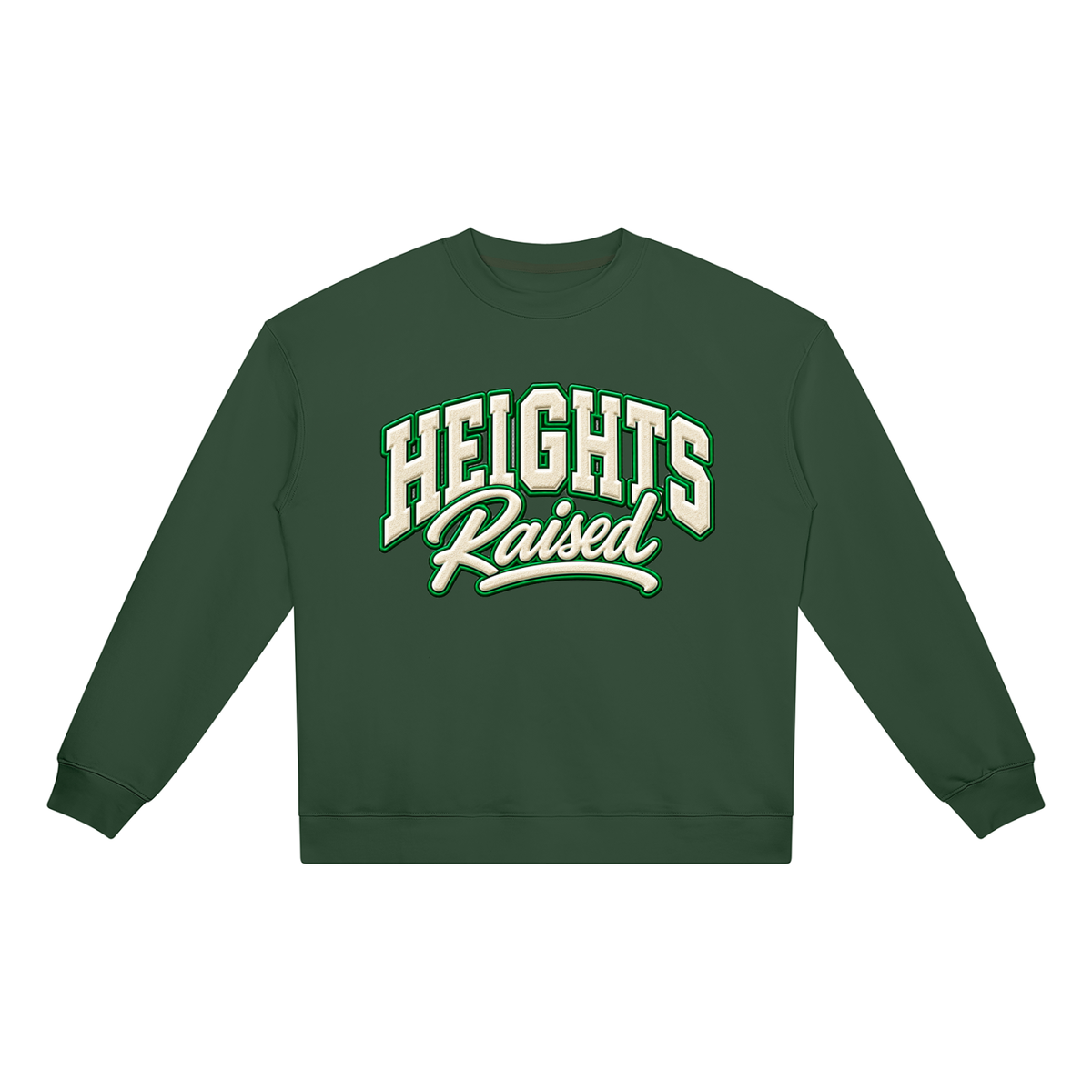 Heights Raised Unisex Heavyweight Crewneck Sweatshirt