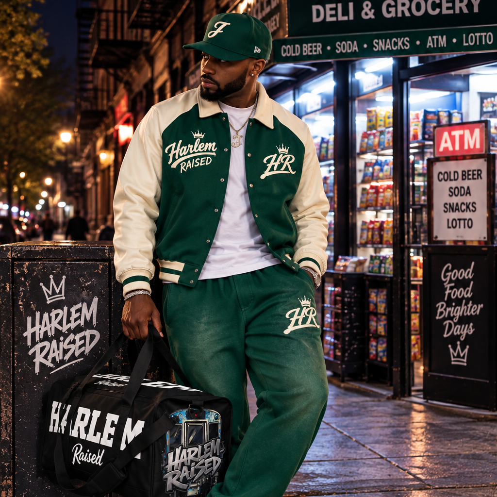Harlem Raised raglan Jacket