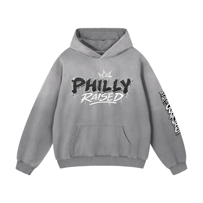 Philly Raised Heavyweight Sunfade Oversized Hoodie
