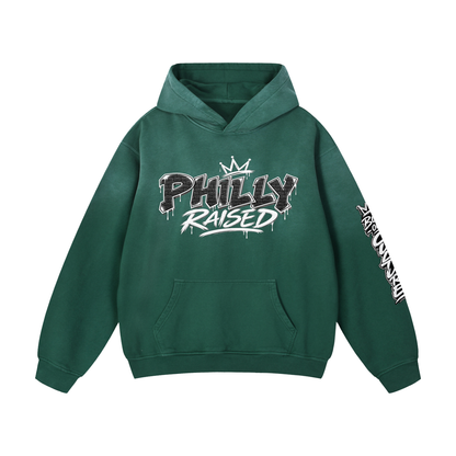 Philly Raised Heavyweight Sunfade Oversized Hoodie