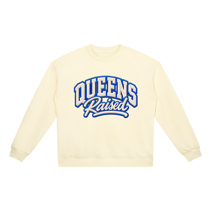 Queens Raised Unisex Heavyweight Crewneck Sweatshirt