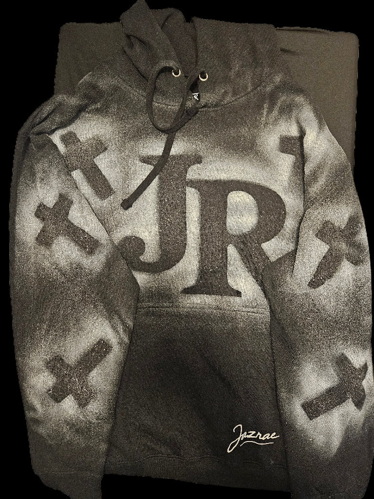 JR Logo Cross Hoodie