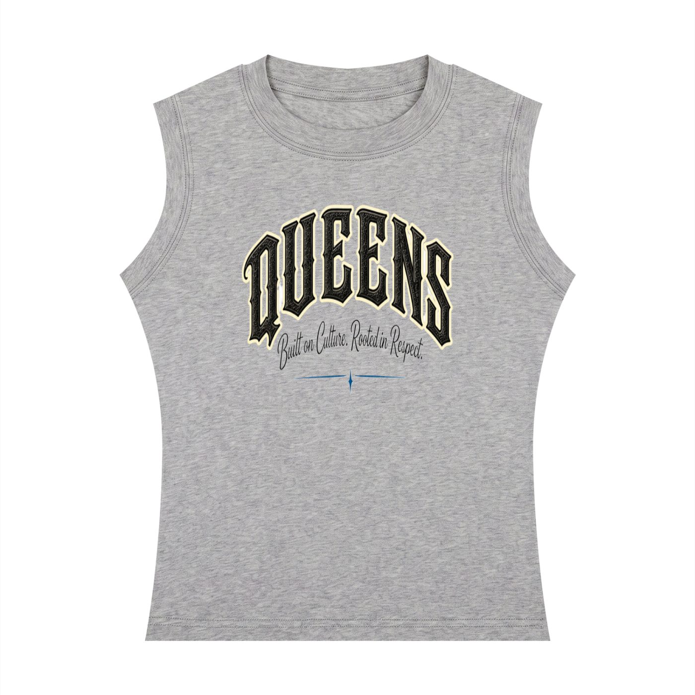 Queens Raised Women's Crewneck Tank Top