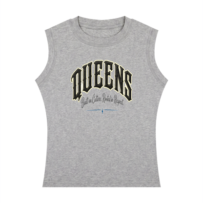Queens Raised Women's Crewneck Tank Top