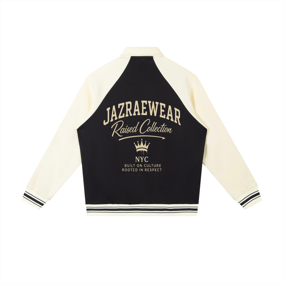 Heights Raised Contrast Raglan Sleevel Jacket