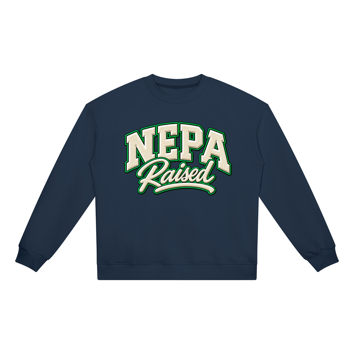 NEPA Raised Unisex Heavyweight Crewneck Sweatshirt