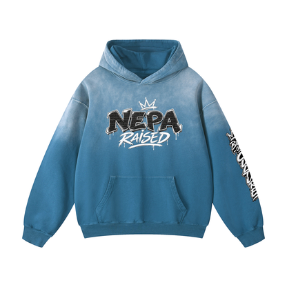NEPA Raised Heavyweight Sunfade Oversized Hoodie