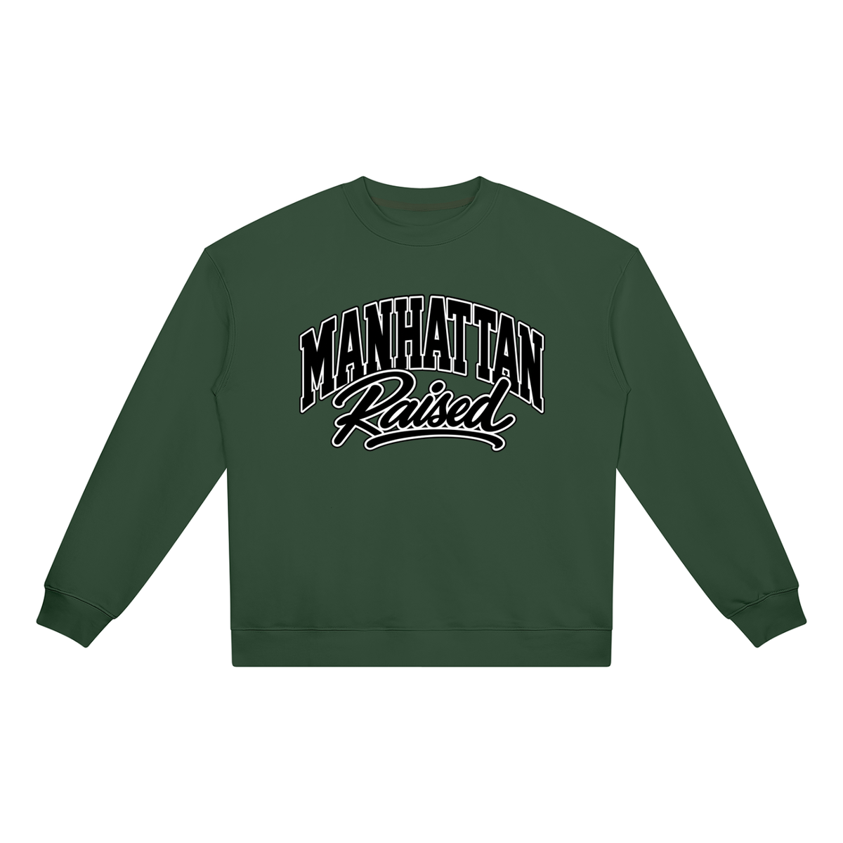 Manhattan Raised Heavyweight Crewneck Sweatshirt