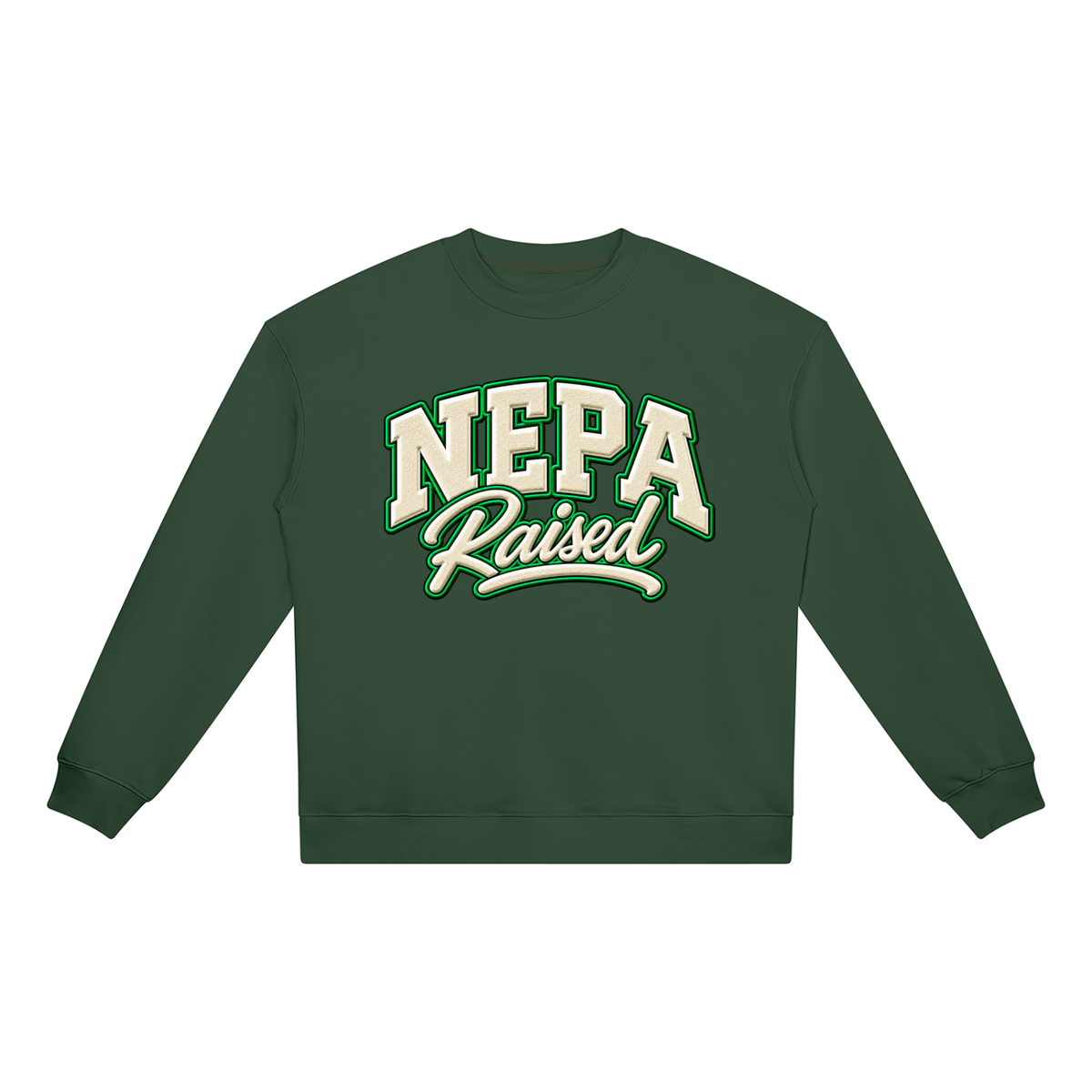 NEPA Raised Unisex Heavyweight Crewneck Sweatshirt