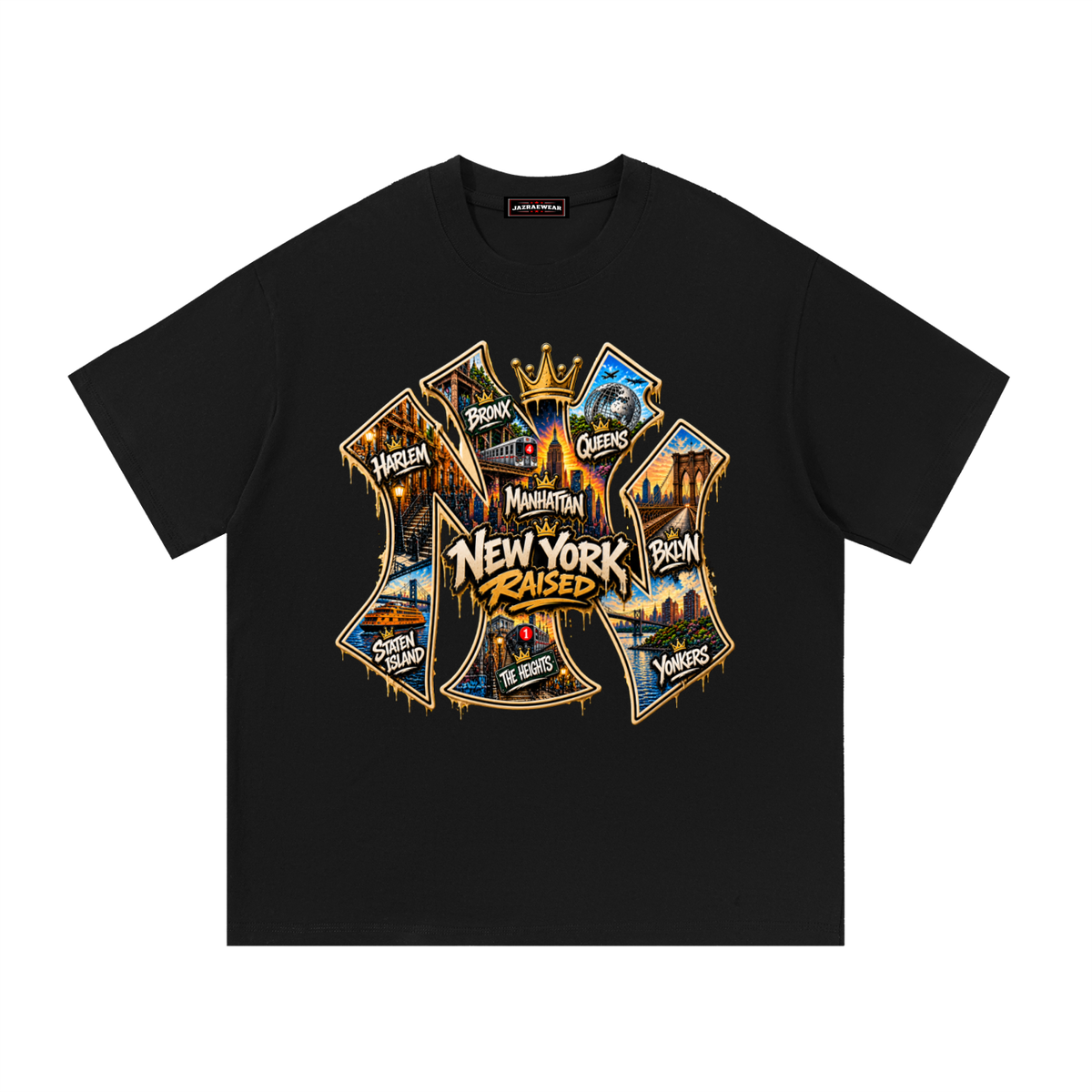 New York Raised: City of Boroughs Tee