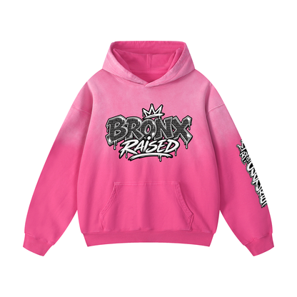 Bronx Raised Heavyweight Sunfade Oversized Hoodie