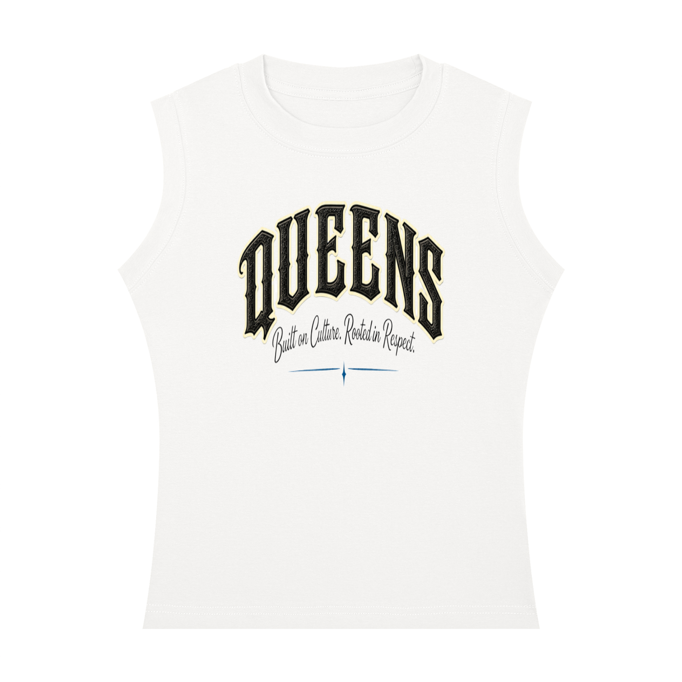 Queens Raised Women's Crewneck Tank Top