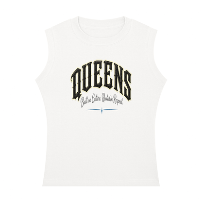 Queens Raised Women's Crewneck Tank Top