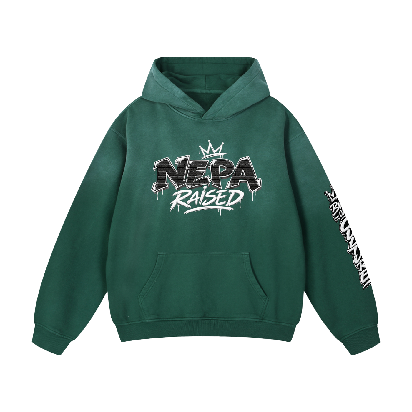 NEPA Raised Heavyweight Sunfade Oversized Hoodie