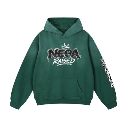 NEPA Raised Heavyweight Sunfade Oversized Hoodie