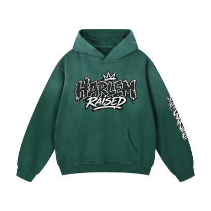 Harlem Raised Heavyweight Sunfade Oversized Hoodie