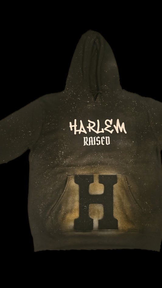 Harlem raised hoodie Clearance