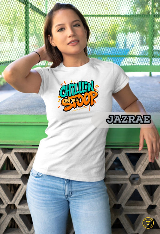 Chillin on the Stoop Women T-shirt