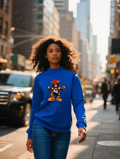 Harlem Raised Bear Sweatshirt