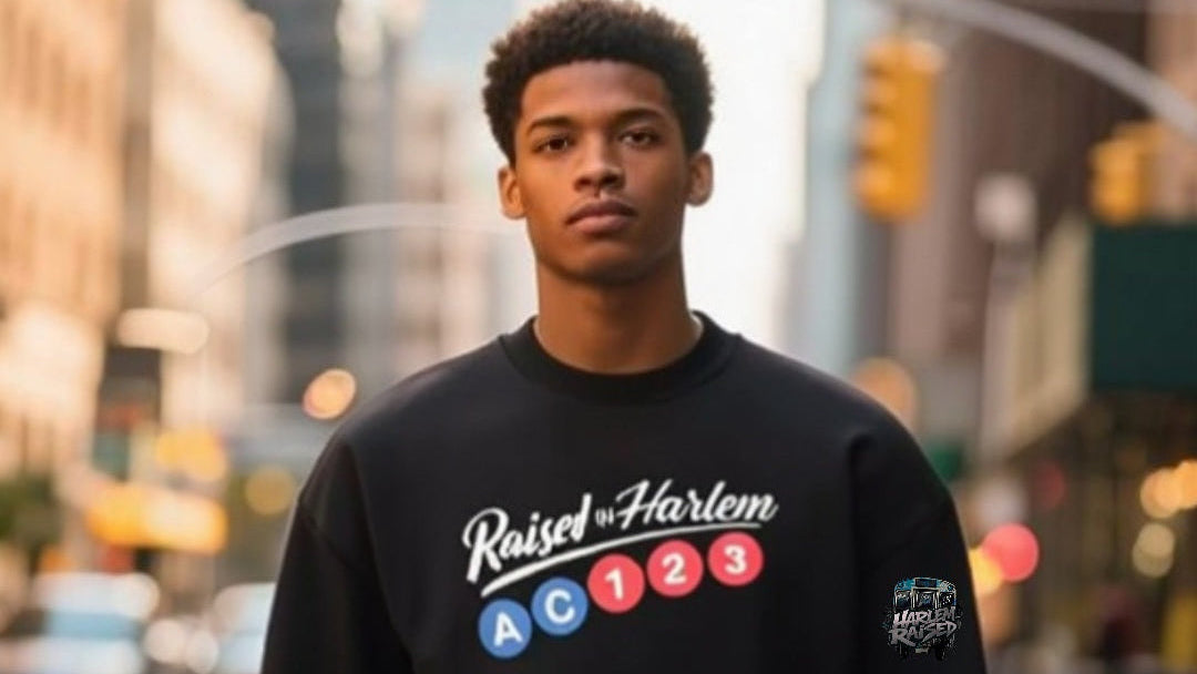 Harlem Raised Train Line Sweatshirt